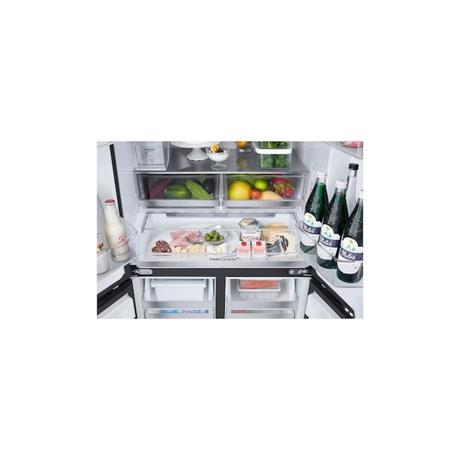 LG 605 L 2 Star Convertible French Door Refrigerator, Black Glass, GV-F25FFGHB-7