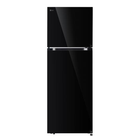 LG 343 L 2 Star Convertible Double Door Frost Free Refrigerator with Smart Diagnosis, Black Mirror, GLT3426SNBM-0