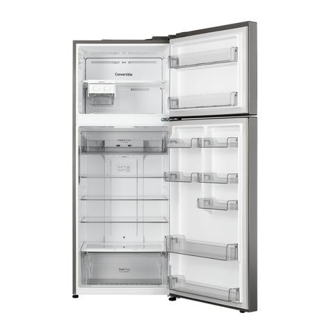 LG 446 L 1 Star Frost Free Double Door Refrigerator, Shiny Steel, GLT4416CCPZ-4