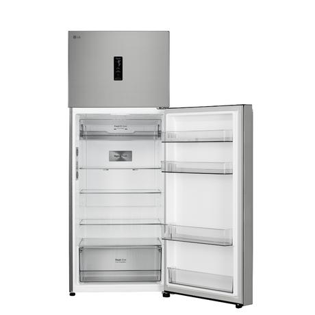 LG 466 L 2 Star Frost Free Double Door Refrigerator, Shiny Steel, GLT4626TMPZ-9