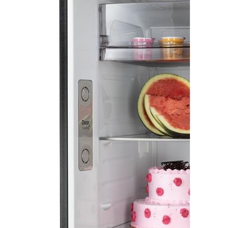 LG 466 L 2 Star Frost Free Double Door Refrigerator, Ebony Sheen, GLT4626TMES-10