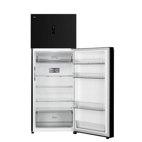 LG 466 L 2 Star Frost Free Double Door Refrigerator, Ebony Sheen, GLT4626TMES-9