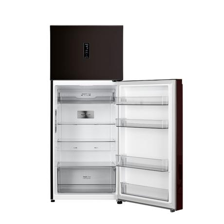 LG 380 L 3 Star Frost Free Double Door Refrigerator, Russet Sheen, GLT3836TVRS-8