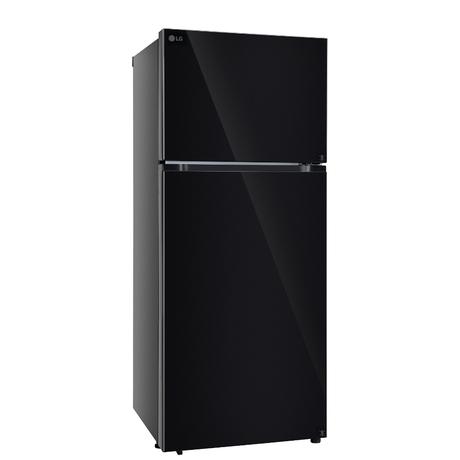 LG, GLT4026SNBM, 398 L, 2 Star, Wi-Fi Convertible, Double Door Refrigerator, Black Mirror-1