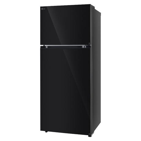 LG, GLT4026SNBM, 398 L, 2 Star, Wi-Fi Convertible, Double Door Refrigerator, Black Mirror-2
