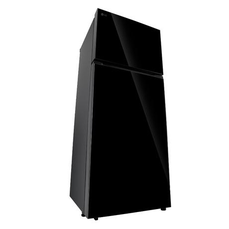 LG, GLT4026SNBM, 398 L, 2 Star, Wi-Fi Convertible, Double Door Refrigerator, Black Mirror-3