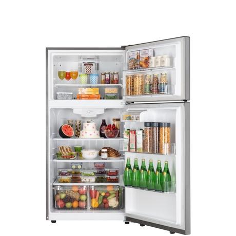 LG 674 L 1 Star Double Door Refrigerator with Smart Inverter Compressor and Multi-Air Flow (GLT6816ODPZ, Shiny Steel)-5