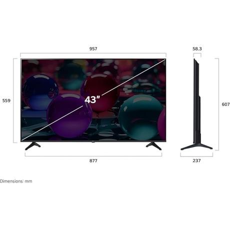 LG 109.2 cm (43 inch) UHD TV, 43UA73506LA-4