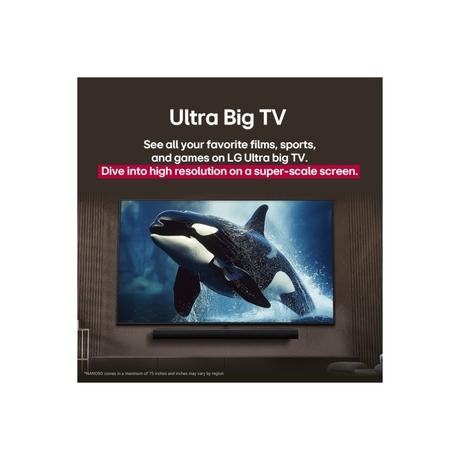 LG 109.22 cm (43 inch) 4K UHD Smart LED WebOS TV, Black, 43UA82006LA-6