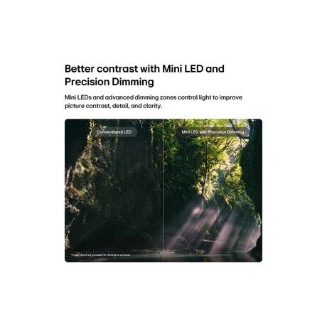 LG 217 cm (86 inches), 4K QNED85 MiniLED Smart TV with alpha 8 AI Processor 4K Gen3, 120Hz Native (VRR 144Hz), Precision Dimming, Motion Pro, FILMMAKER MODE, AI Picture Pro with Dolby Vision & Atmos 2026, Black, 86QNED85BLA-6