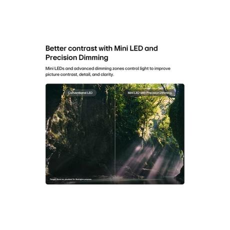LG 165 cm (65 inches), 4K QNED85 MiniLED Smart TV with alpha 8 AI Processor 4K Gen3, 120Hz Native (VRR 144Hz), Precision Dimming, Motion Pro, FILMMAKER MODE, AI Picture Pro with Dolby Vision & Atmos 2026, Black, 65QNED85BXA-2