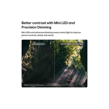 LG 139 cm (55 inches), 4K QNED85 MiniLED Smart TV with alpha 8 AI Processor 4K Gen3, 120Hz Native (VRR 144Hz), Precision Dimming, Motion Pro, FILMMAKER MODE, AI Picture Pro with Dolby Vision & Atmos 2026, Black, 55QNED85BXA-6