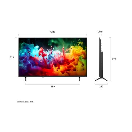 LG 139 cm (55 inches), QNED70 Smart TV with alpha 7 AI Processor 4K Gen9, Filmmaker Mode with Dolby Atmos 2026, Black, 55QNED70BLA-1