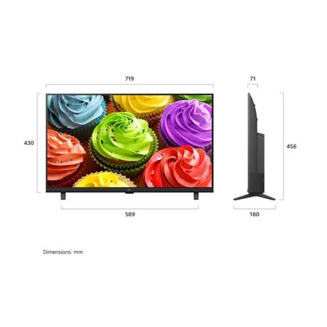 LG 81.28 cm (32 inch) HD WebOS Smart LED TV, Black, 32LB659BPLA-7