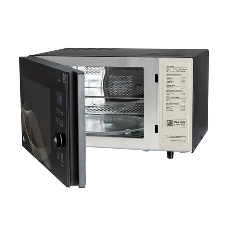 LG 28 L Convertible Microwave Oven with Air Fry, Charcoal Lighting Heater, 331 Auto Cook Menu Powered by Thinq, MJEN286UHWF, Black-6
