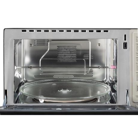 LG 32 L Convertible Microwave Oven with Air Fry, Charcoal Lighting Heater, 431 Auto Cook Menu Powered by Thinq, MJEN326ULWF, Black-7