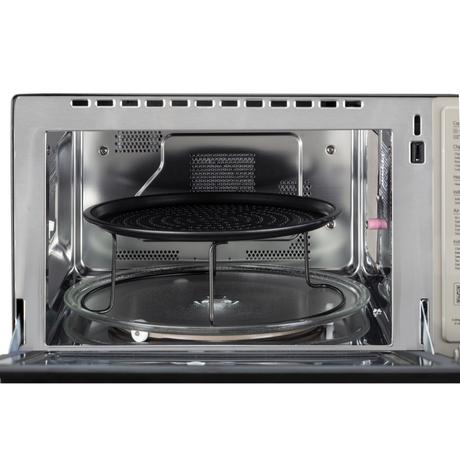 LG 32 L Convertible Microwave Oven with Air Fry, Charcoal Lighting Heater, 431 Auto Cook Menu Powered by Thinq, MJEN326ULWF, Black-8