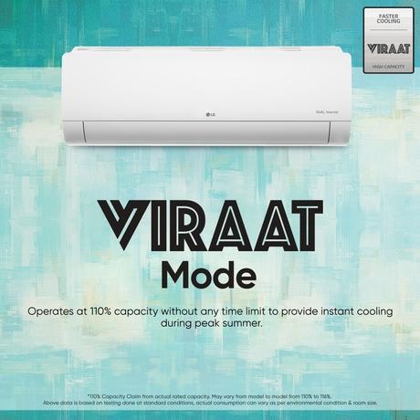 LG 1 Ton 3 Star 6 in 1 Convertible Inverter Split AC, TS-Q12YNXE (Viraat Mode, Smart Diagnosis System, 100% Copper, 2024 Launch)-7