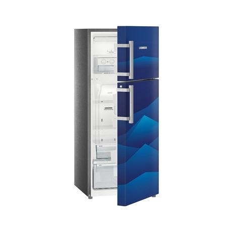 Buy Liebherr 265 litres 3 Star Double Door Refrigerator, Blue