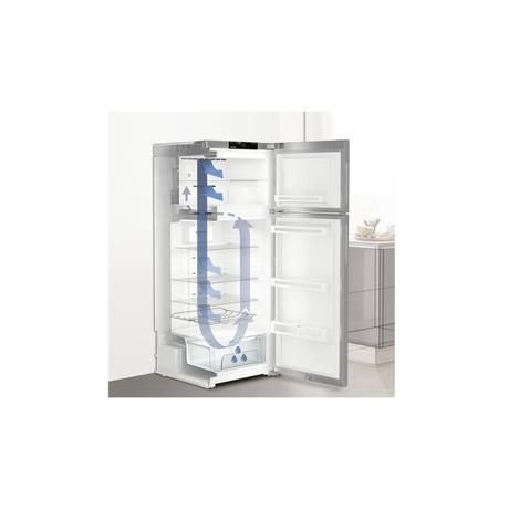 Liebherr 245 L 2 Star Frost Free Double Door Refrigerator, Grey Steel, TCPgsB2411-15