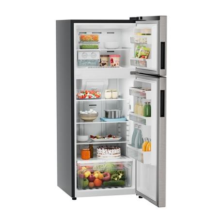Liebherr 245 L 2 Star Frost Free Double Door Refrigerator, Grey Steel, TCPgsB2411-7