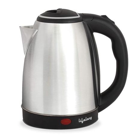 LifeLong 1.5 Litres 1500 Watts Electric Kettle, LEK04 with Auto-Switch Off Feature, Black-0