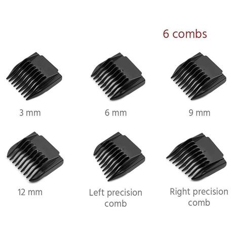 Lifelong Hair & Beard Trimmer LLPCM17 With 3hr Runtime,6 Combs (3mm - 12mm) & Digital Display (Grey)-3