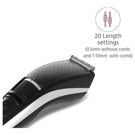 Lifelong Beard Trimmer With Quick Charge (1.5 Hrs), 90 Mins Run-time, 20 Length Settings (LLPCM19)-2