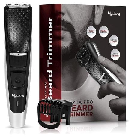 Lifelong Beard Trimmer With Quick Charge (1.5 Hrs), 90 Mins Run-time, 20 Length Settings (LLPCM19)-6
