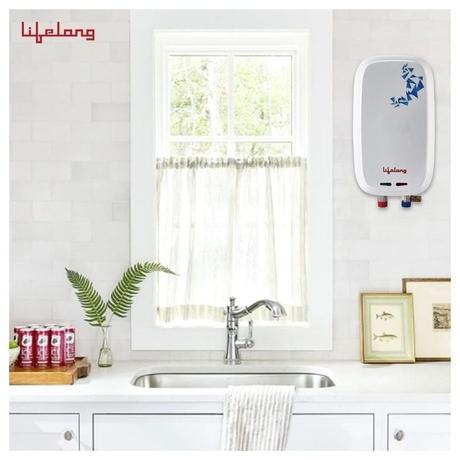 Lifelong LLWH110, 3 litre, 3000 Watt, Instant Geyser, Advanced Level Safety, Vertical Geyser, White-9