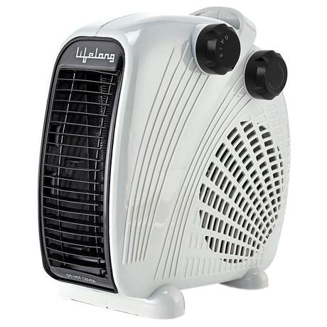 Lifelong Flare-X LLFH11 Fan-Based Room Heater with Over Heat Protection, White-0