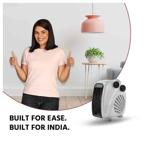 Lifelong Flare-X LLFH11 Fan-Based Room Heater with Over Heat Protection, White-4