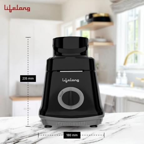 Lifelong LLMG75 750 Watt,4 Jar Mixer Grinder,Black-6