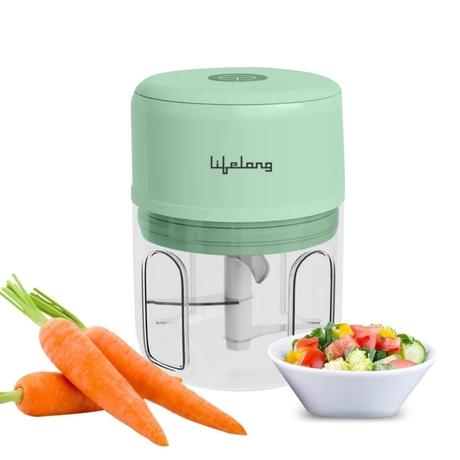 Lifelong USB Rechargeable Electric Chopper 250 ml, LLWC04-0