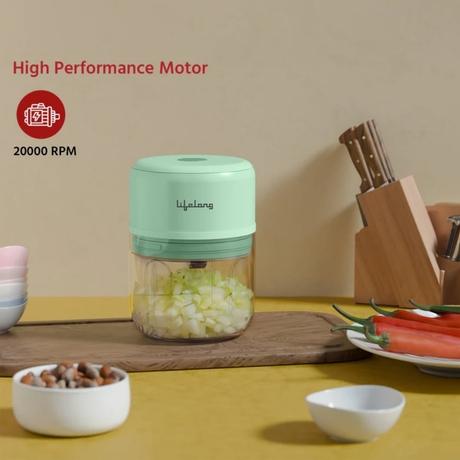 Lifelong USB Rechargeable Electric Chopper 250 ml, LLWC04-3