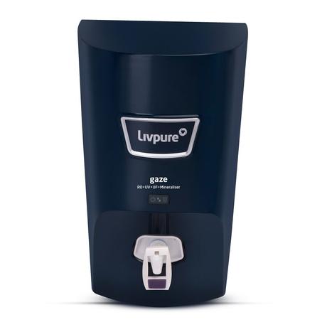 Livpure Gaze 7L RO+UV+UF+Min Water Purifier with 7 Stage Purification Technology, Blue Colour-2