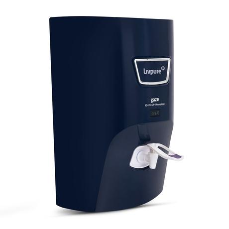 Livpure Gaze 7L RO+UV+UF+Min Water Purifier with 7 Stage Purification Technology, Blue Colour-3