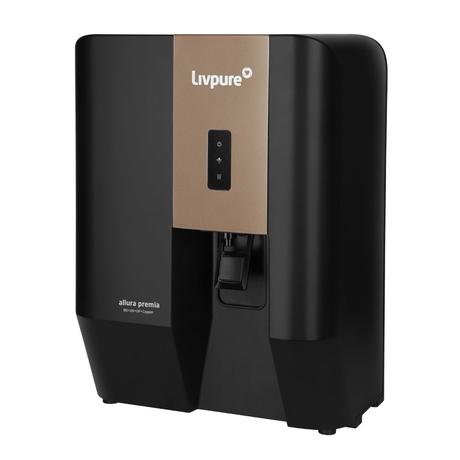 Livpure Allura Premia 7 Litre RO+UV+UF+Alk+Cu Water Purifier, 10 Stage Purification Technology, Black and Matt Brown, 30-Month Unconditional Warranty-3