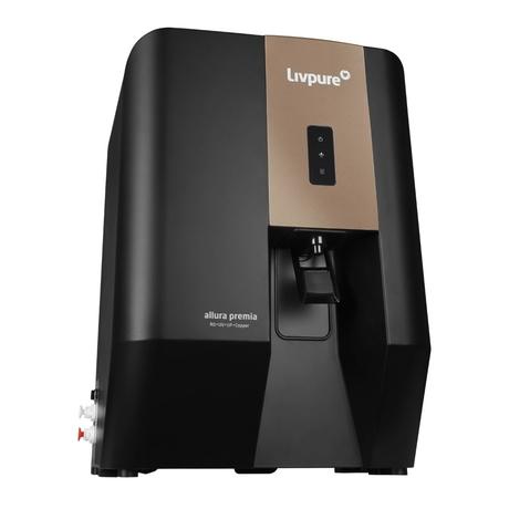 Livpure Allura Premia 7 Litre RO+UV+UF+Alk+Cu Water Purifier, 10 Stage Purification Technology, Black and Matt Brown, 30-Month Unconditional Warranty-4