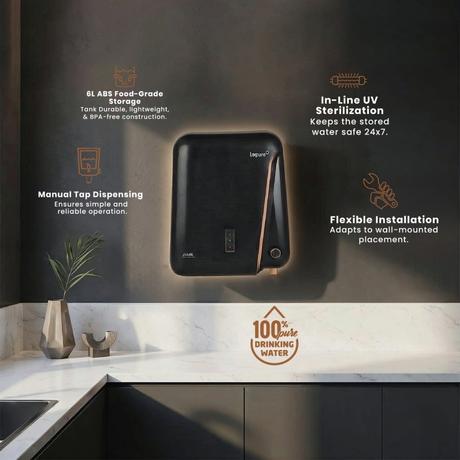 Livpure EVORA 2XP 6.5 L RO + UV + UV + CO Water Purifier, Black-6