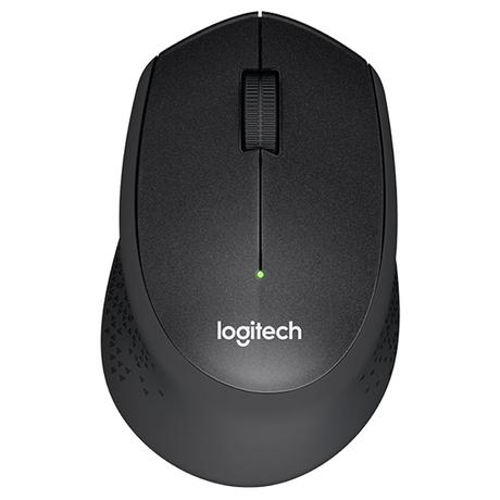 Logitech M331 Silent Plus Wireless Optical Mouse, Black-0