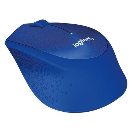 Logitech M331 Silent Plus Wireless Optical Mouse, Blue-3
