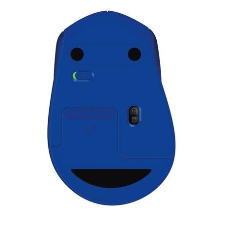 Logitech M331 Silent Plus Wireless Optical Mouse, Blue-4