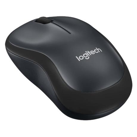 Logitech M221 Wireless Mouse, Silent Buttons, 2.4 GHz with USB Mini Receiver, 1000 DPI Optical Tracking, 18 Month Battery Life, Ambidextrous PC/Mac/Laptop - Charcoal Grey-1
