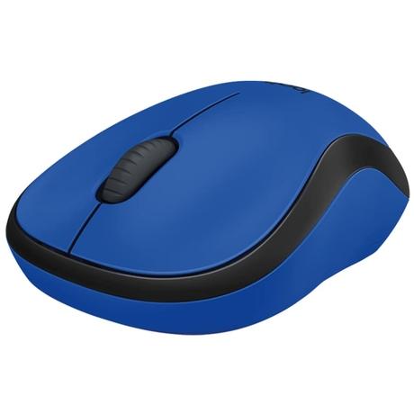 Logitech M221 Silent Wireless Optical Mouse, Blue-2