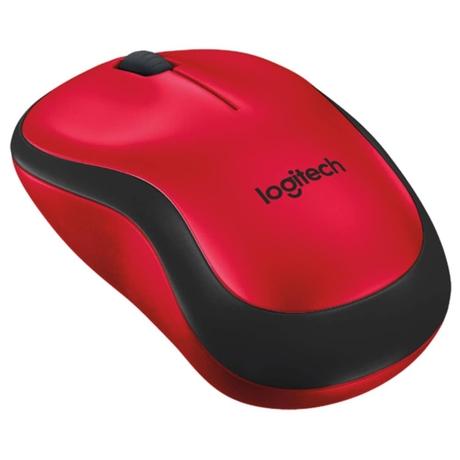 Logitech M221 Silent Wireless Optical Mouse, Red-3
