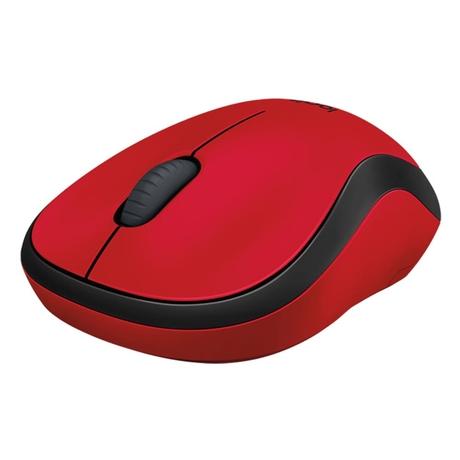 Logitech M221 Silent Wireless Optical Mouse, Red-4