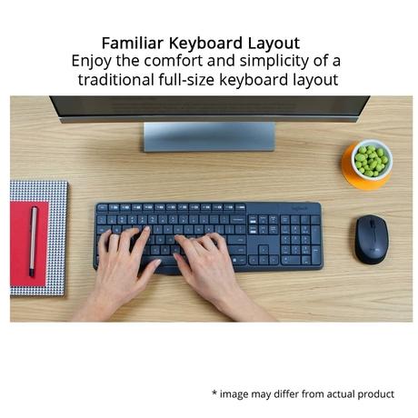 Logitech MK235 Wireless Keyboard with Mouse-4
