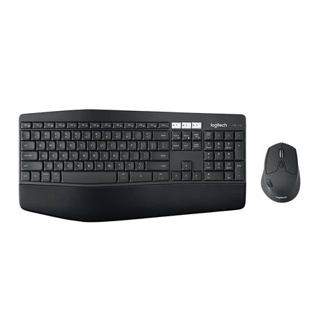 Logitech MK850 Wireless Keyboard and Mouse Combo, 2.4 GHz Wireless & Bluetooth, Curved Keyframe, 12 Programmable Keys, 3-Year Battery Life, Multi-device - PC/Mac-0