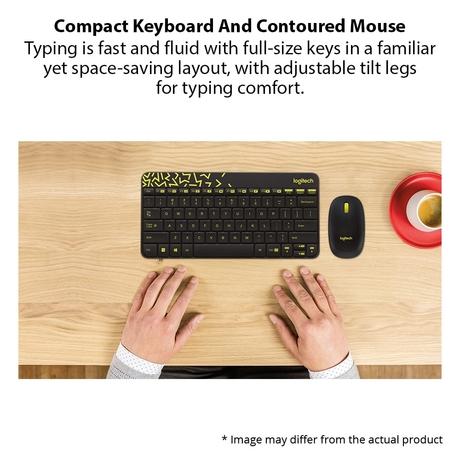 Logitech MK240 Wireless Keyboard With Mouse-6